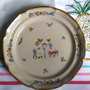 5 Vintage International China "HEARTLAND"  Salad Plate. Measures 7 5/8"